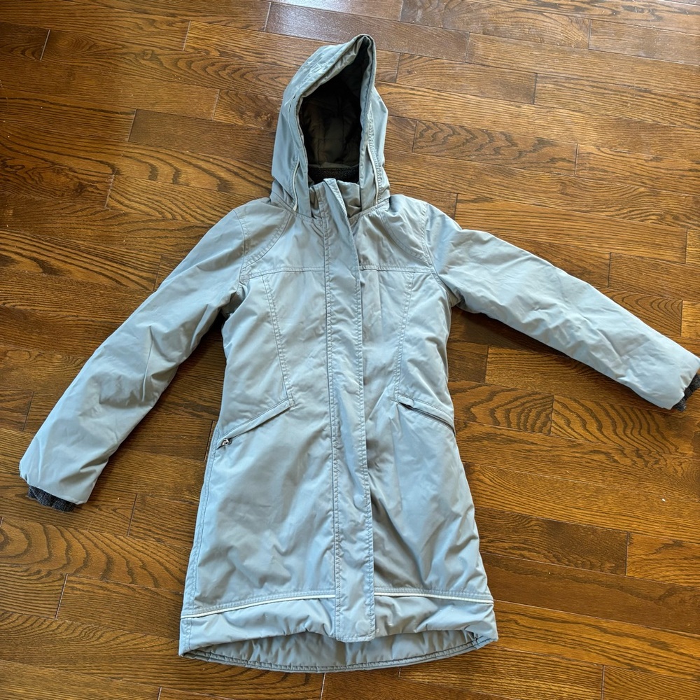Ivivva Girl’s Gray Hooded Jacket